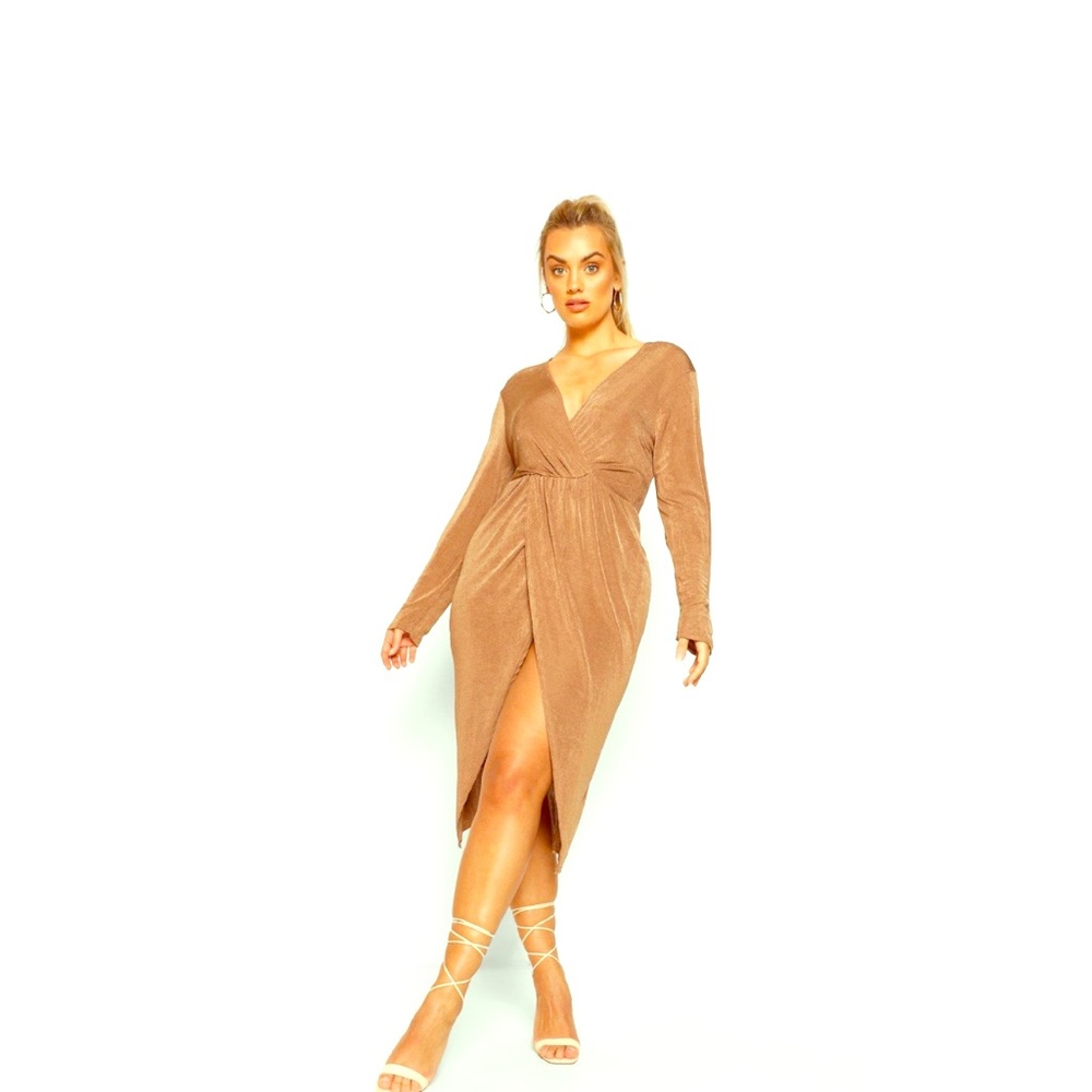 Twist Midi Dress